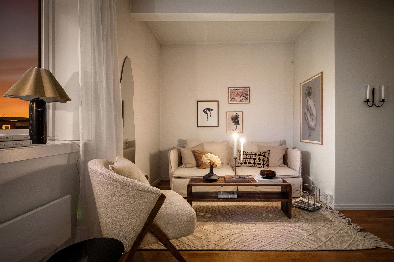 Rommets størrelse gjør det enkelt å innrede etter eget ønske. Galleribilde