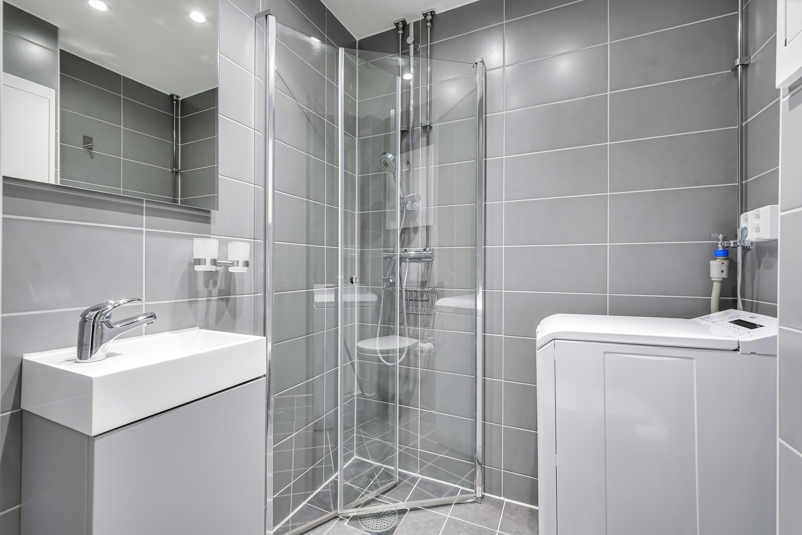 Delikate fliser og fargevalg. Galleribilde