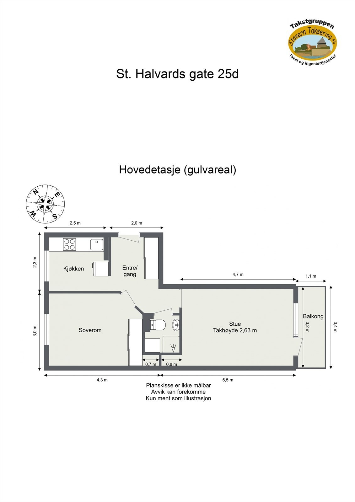 Plantegning. Galleribilde