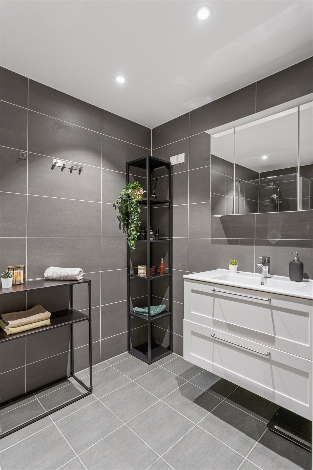 Badet i andre etasje har mulighet for badekar. Galleribilde