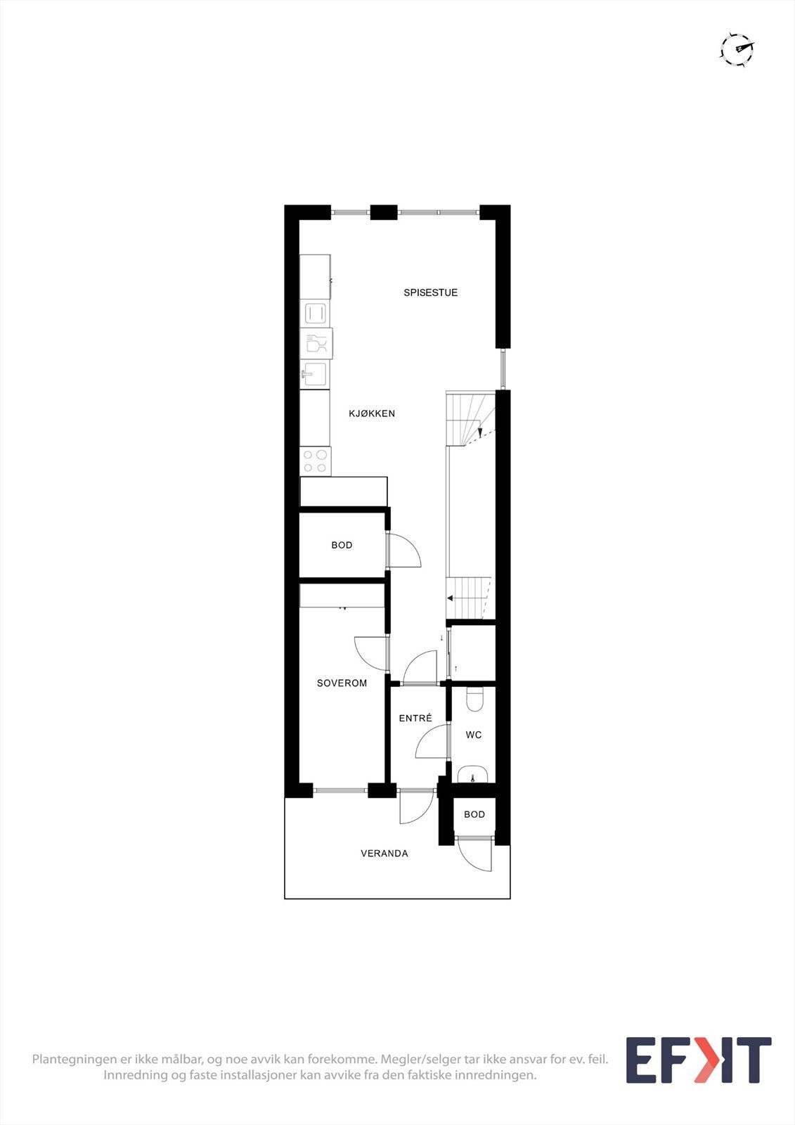 Plantegning første etasje. Galleribilde