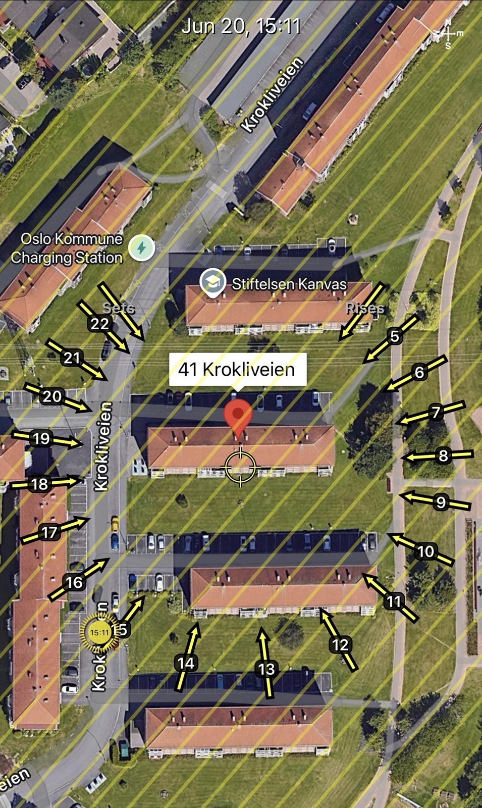 Solkart - illustrasjon Galleribilde