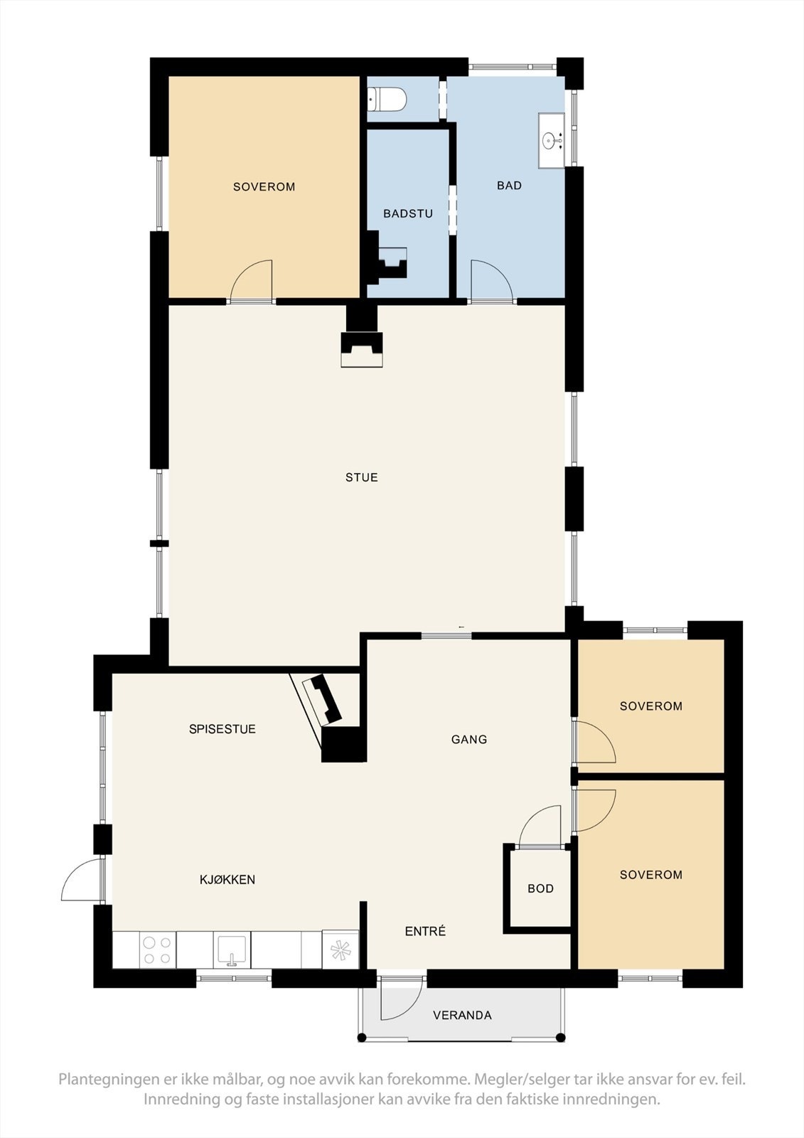 Plantegning. Galleribilde