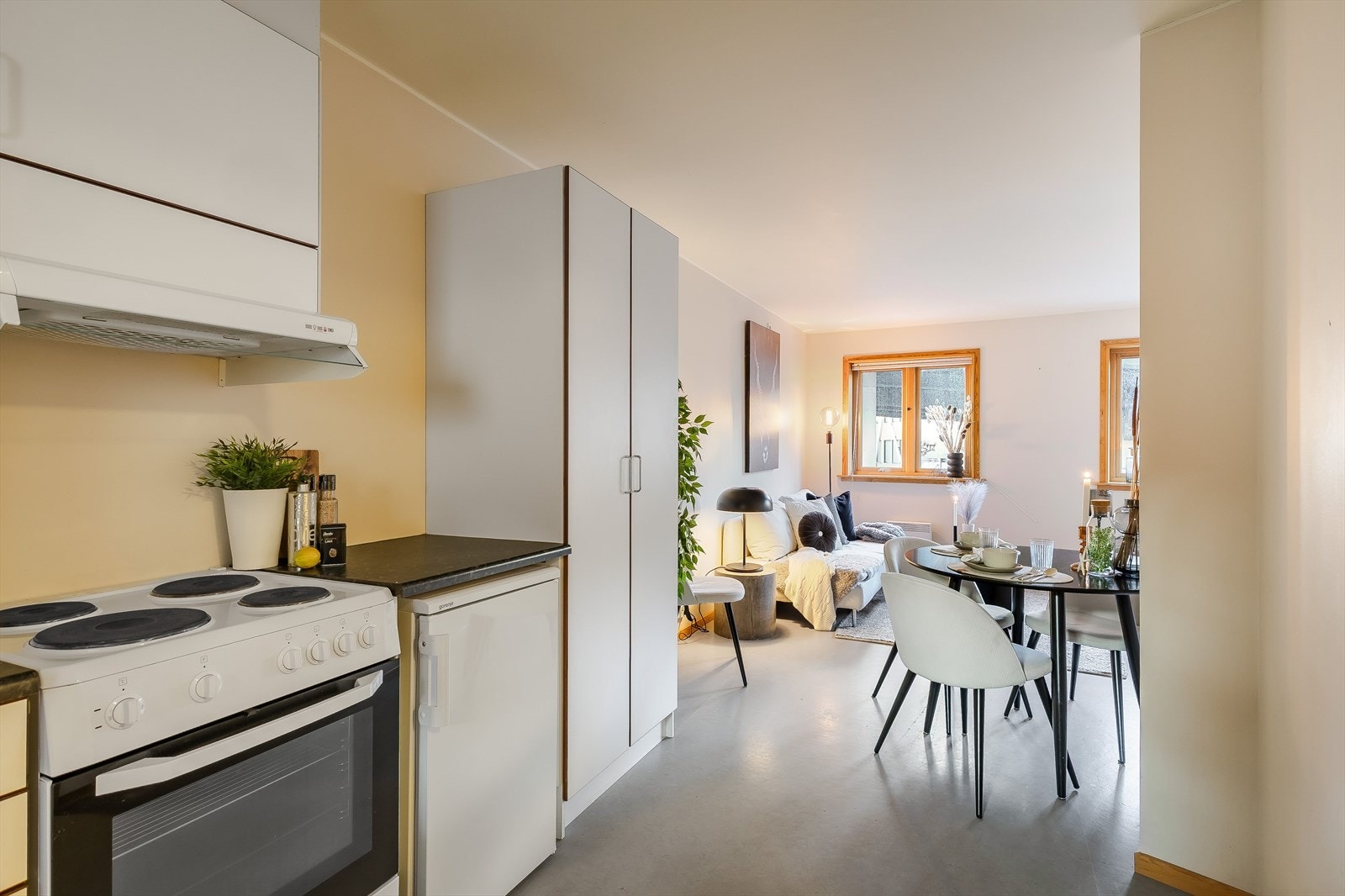 Mot stue fra kjøkken Galleribilde