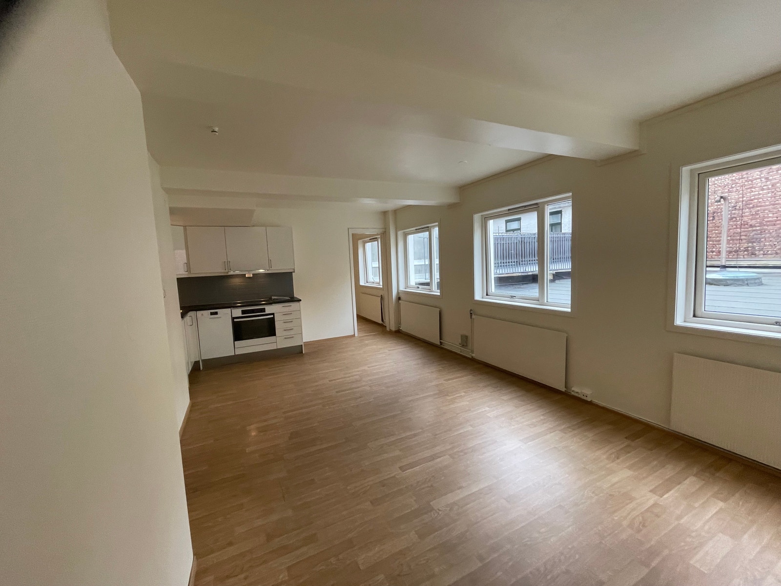 Stue mot soverom Galleribilde