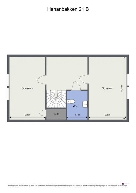 Plantegning 2.etasje. Galleribilde