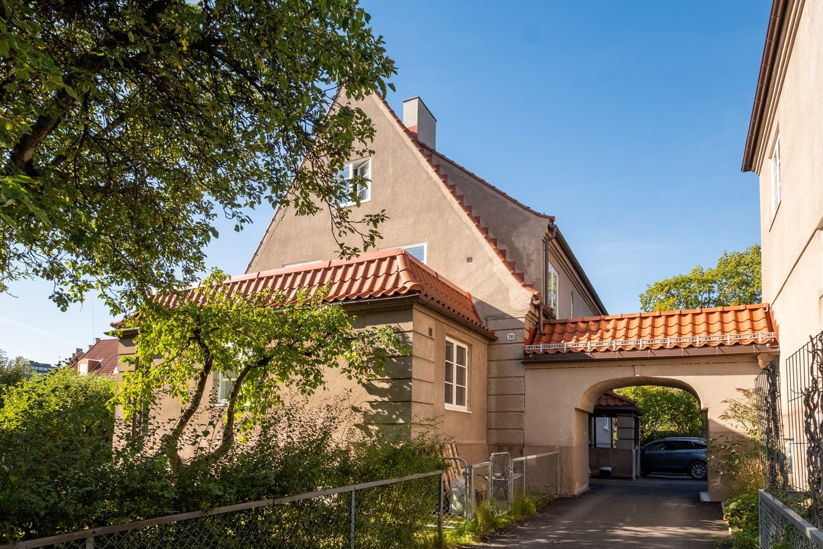 Svært flott fasade. Galleribilde