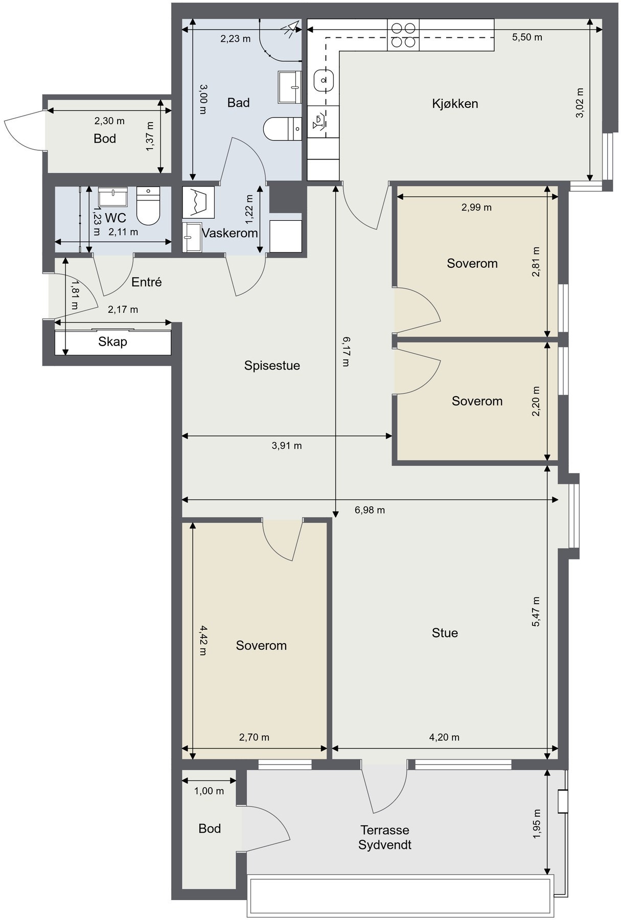 Planløsning Galleribilde