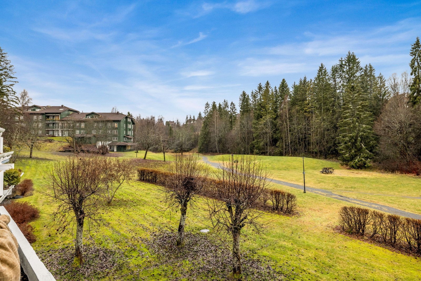 Her har du fint utsyn over nærområdet Galleribilde