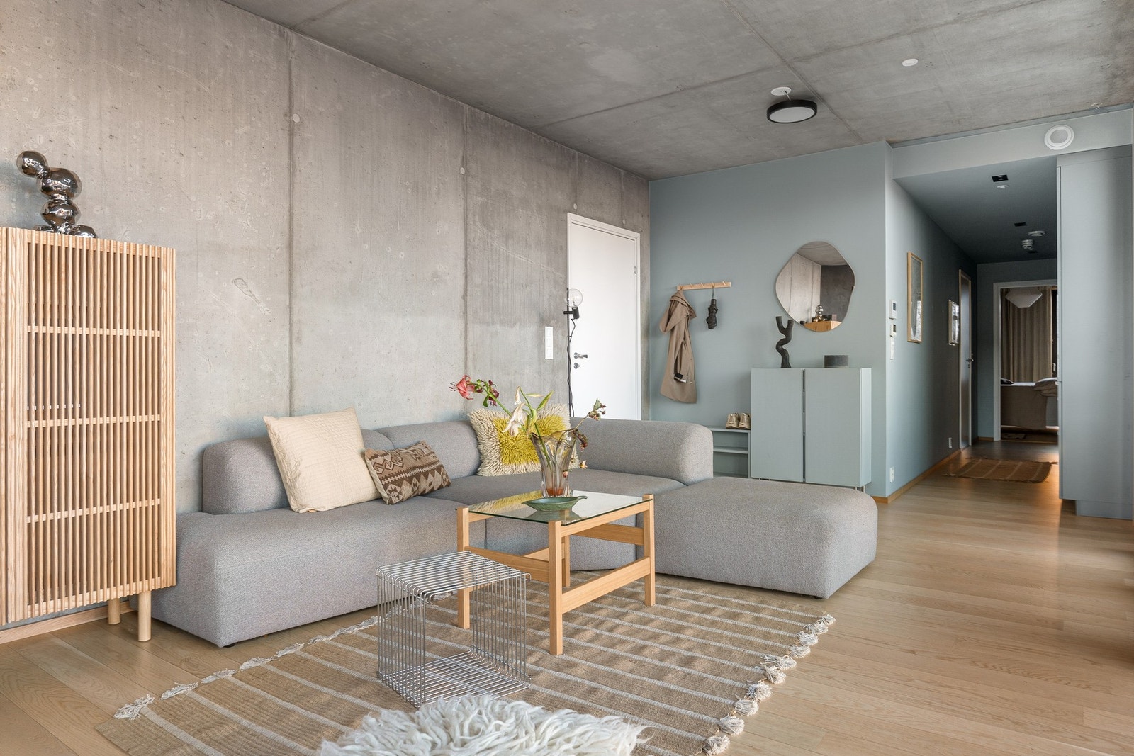 God planløsning med naturlige soner hvor du kan slappe av i stuen med utsyn du ikke vil gå lei Galleribilde