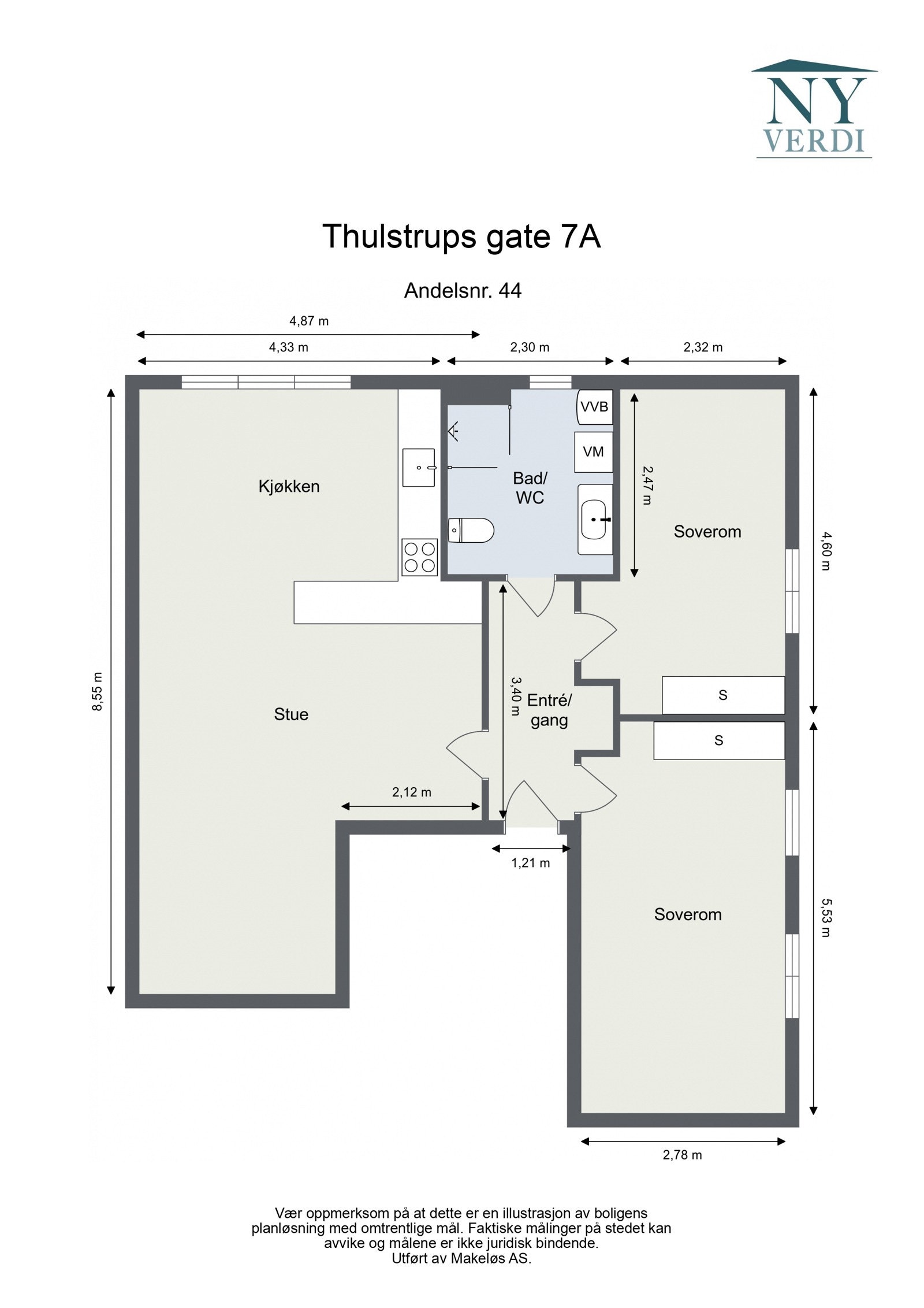 Plantegning. Galleribilde