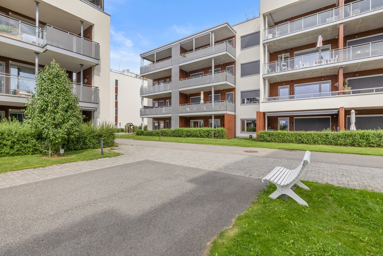 Pene felles uteområder. Galleribilde