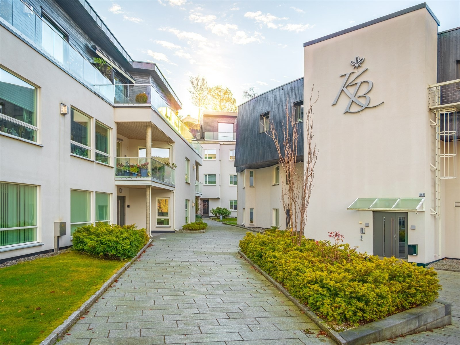 Kjærlighetsstien Sameie består av 26 boligseksjoner fordelt på 3 bygg. Galleribilde