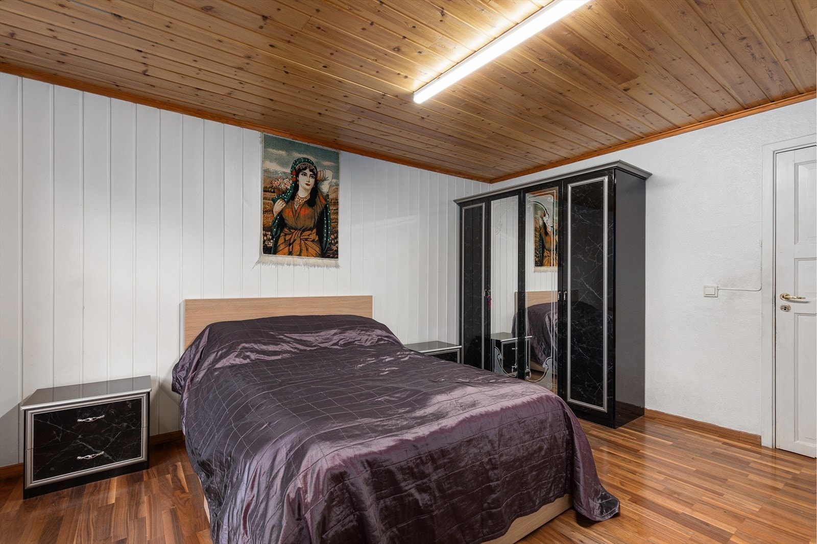 Det er god plass til garderobeskap. Galleribilde