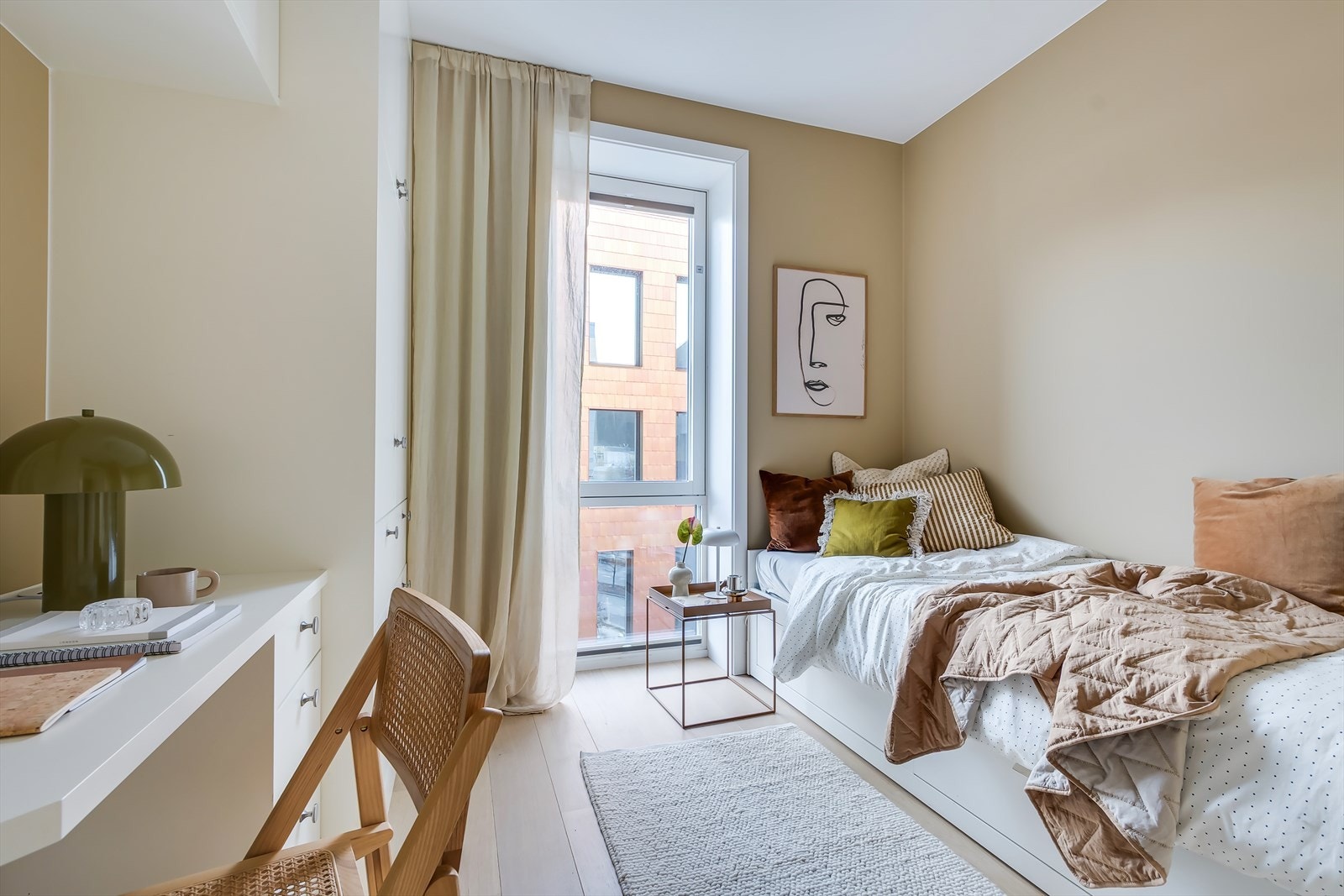 I hovedetasjen er det to gode soverom. Galleribilde