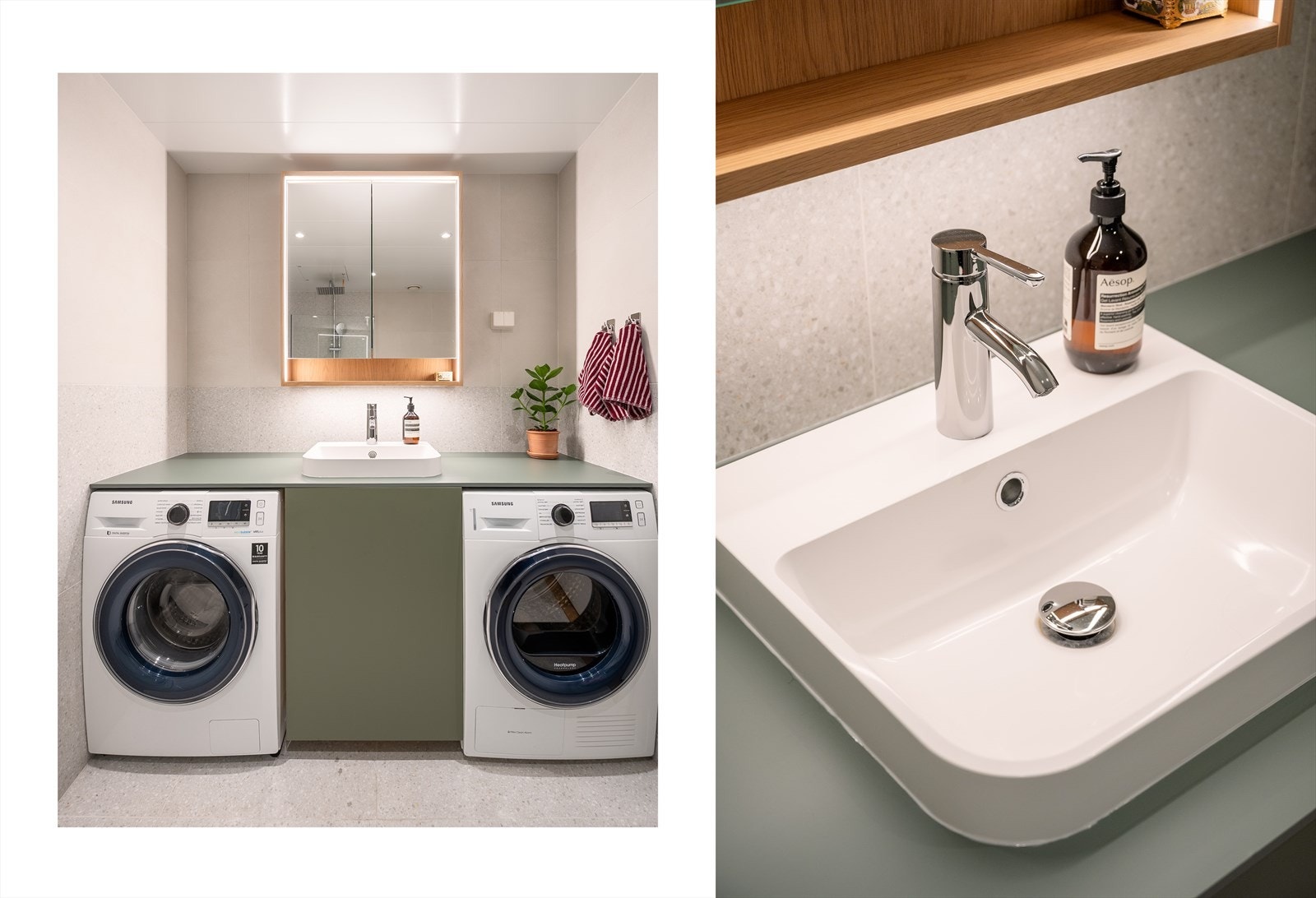 Baderommet ble i år modernisert med nye, lekre fliser samt en del nytt inventar! Galleribilde