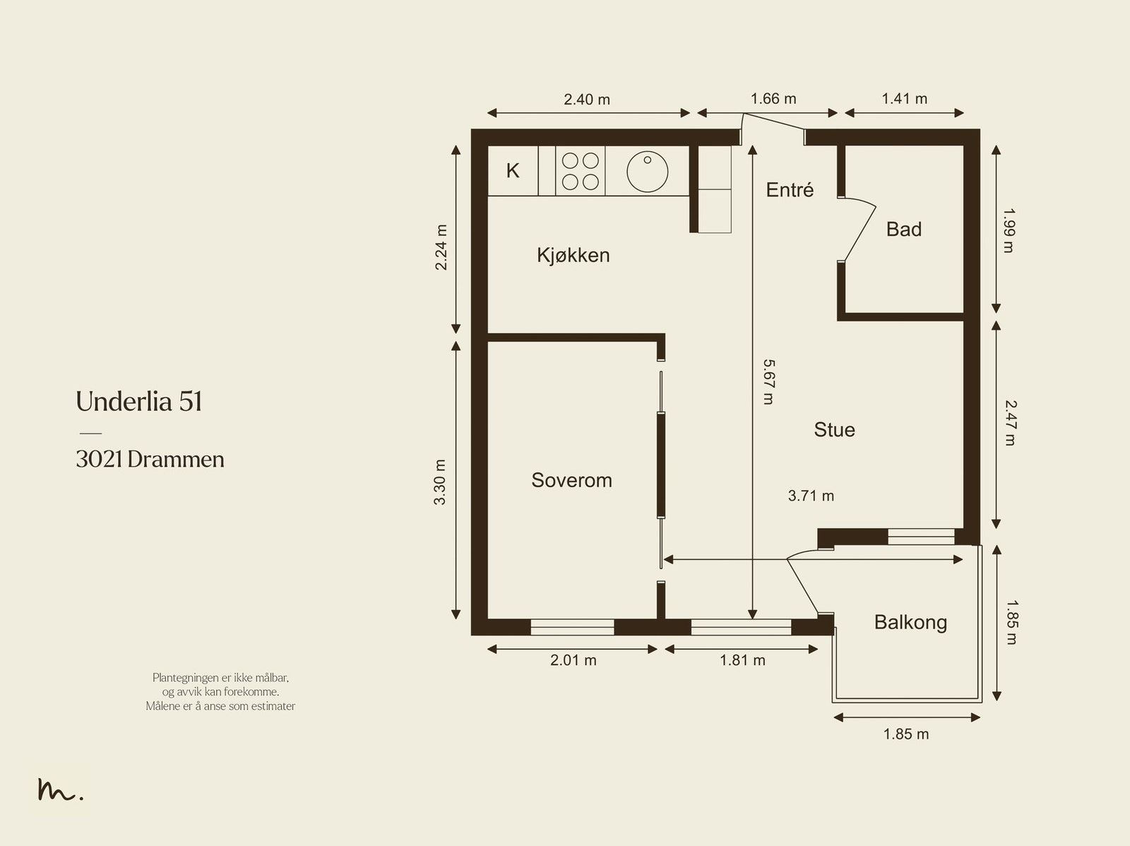 Plantegning. Galleribilde