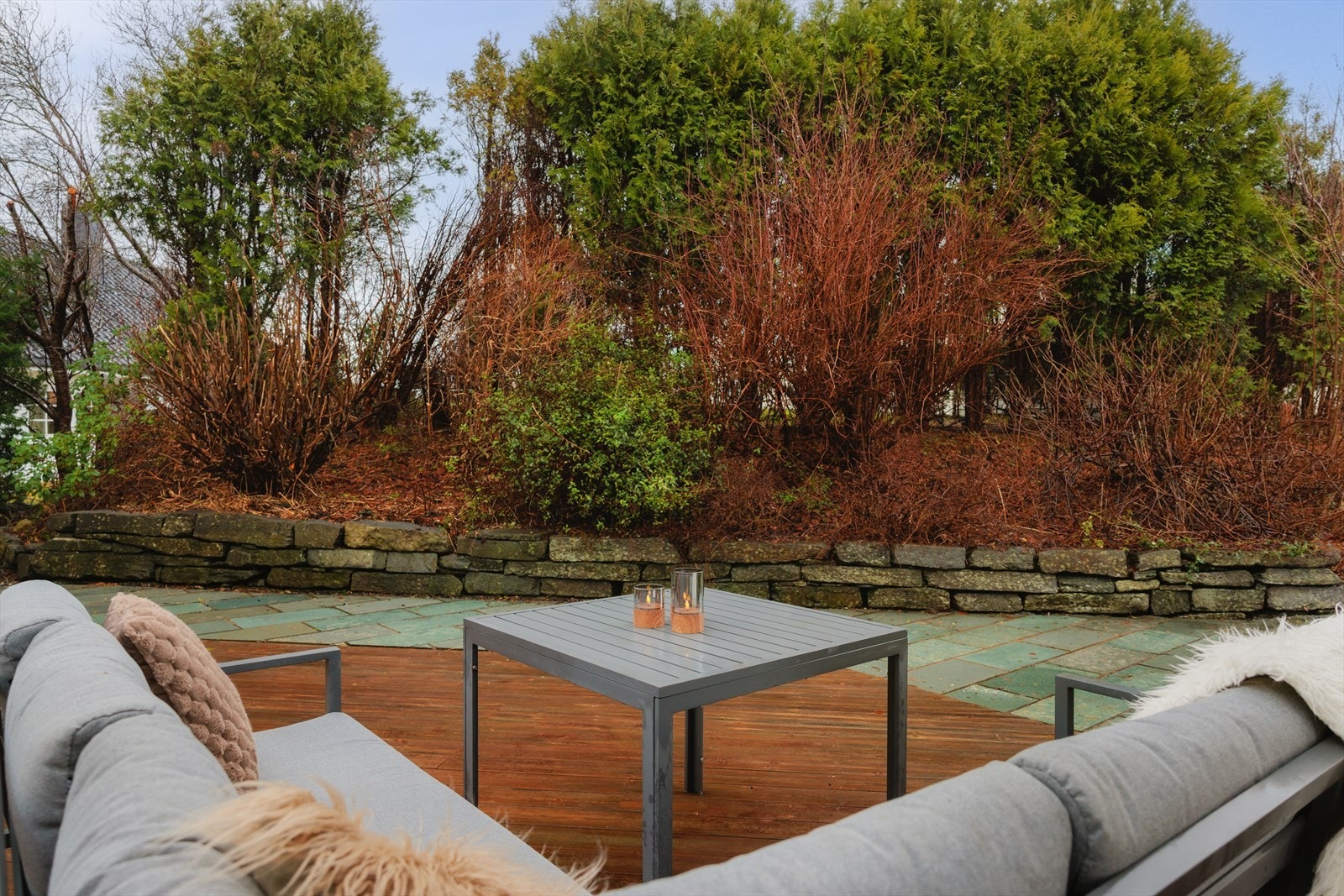 God plass til ønsket utemøblering. Galleribilde