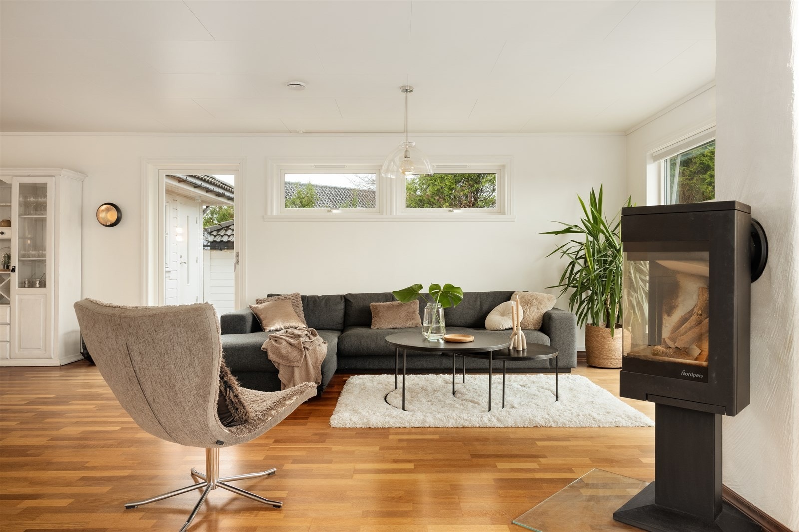 God plass til ønsket møblering. Galleribilde