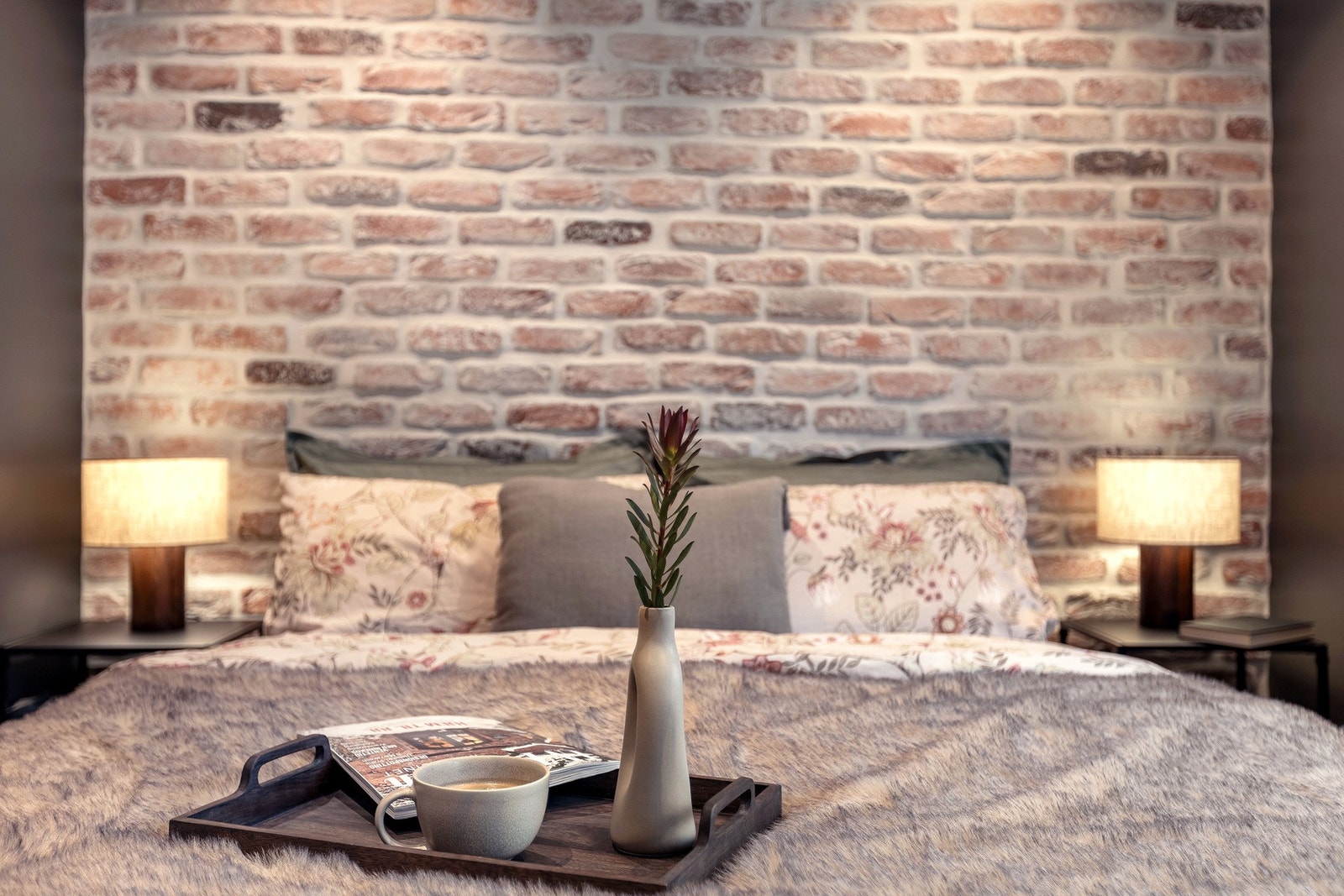 Teglsteinsvegg Galleribilde