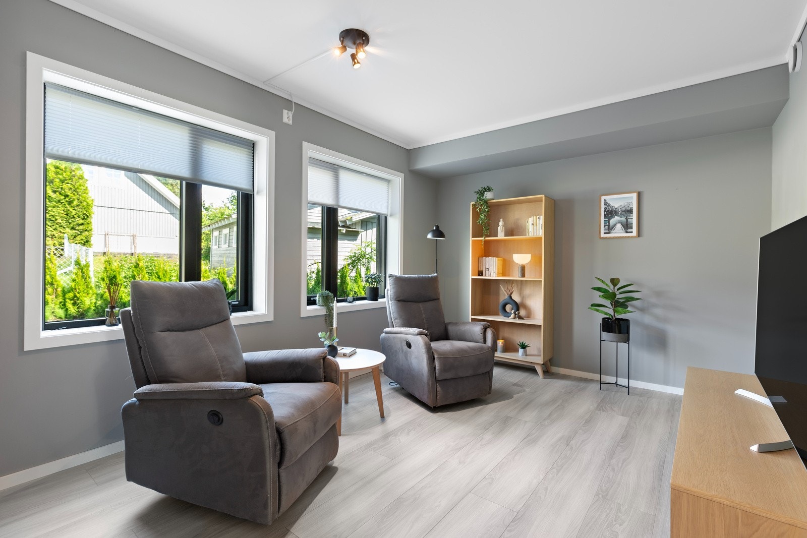 Soverom 2 (2 soverom som er slått sammen til 1.) - Kan brukes som TV-stue. Galleribilde