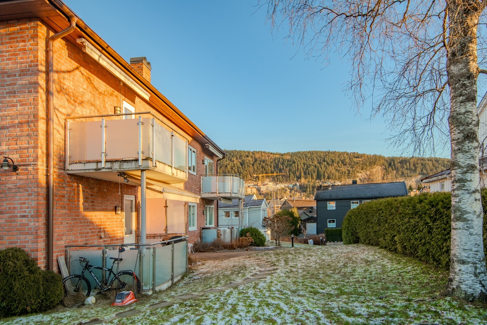 Solrikt fellesområde. Galleribilde