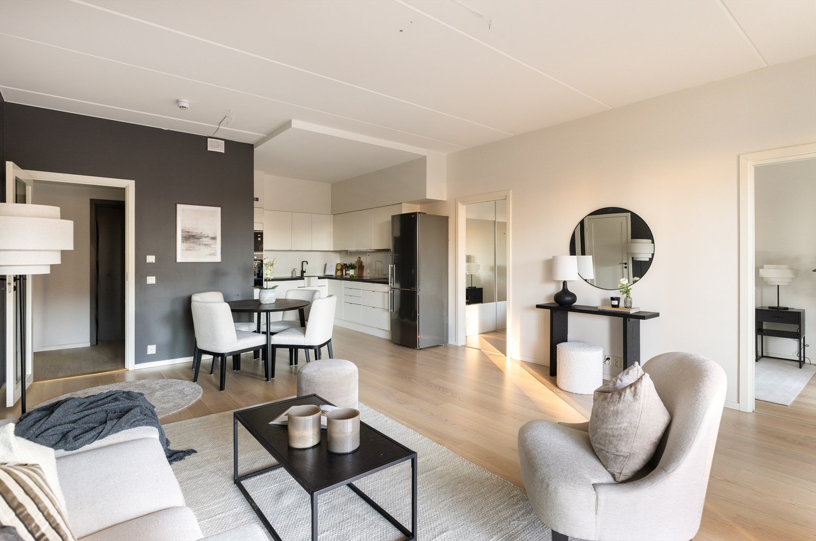 Boligen har vannbåren gulvvarme i alle rom Galleribilde