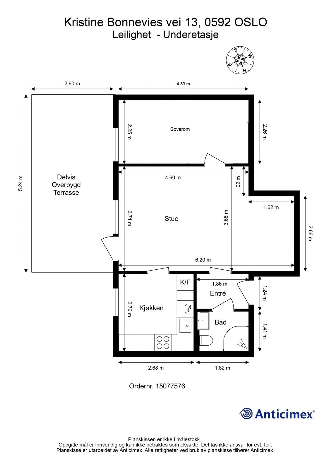 Alternativ plantegning Galleribilde