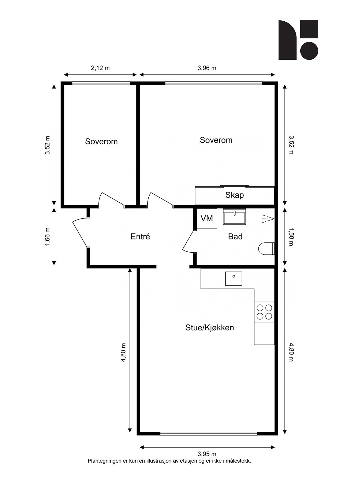 Plantegning. Galleribilde