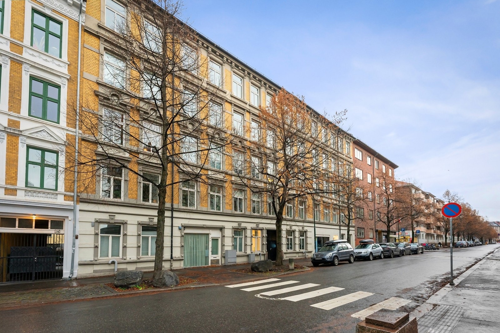 Fasade - med gangavstand til sentrum ligger leiligheten sentralt og attraktivt til. Galleribilde