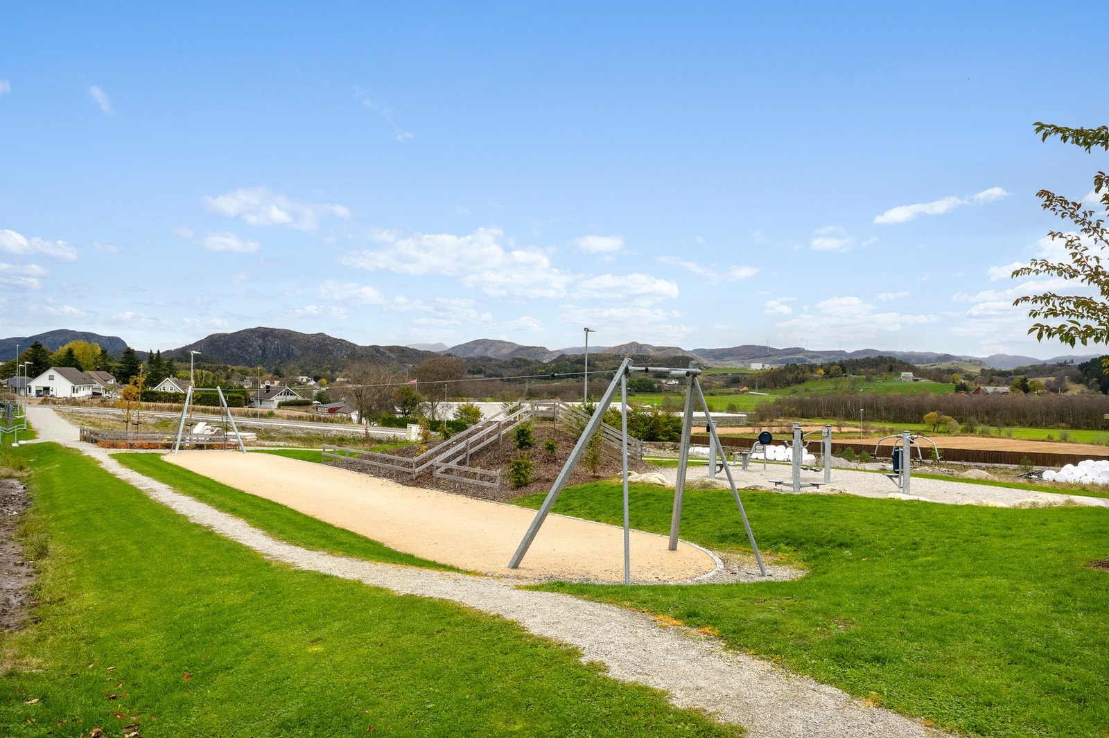 Flotte grøntområder rundt leiligheten Galleribilde