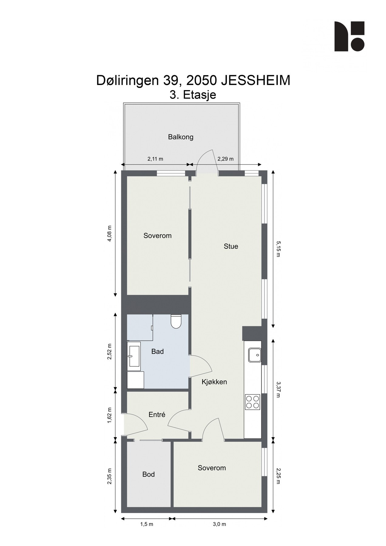 Plantegning. Galleribilde