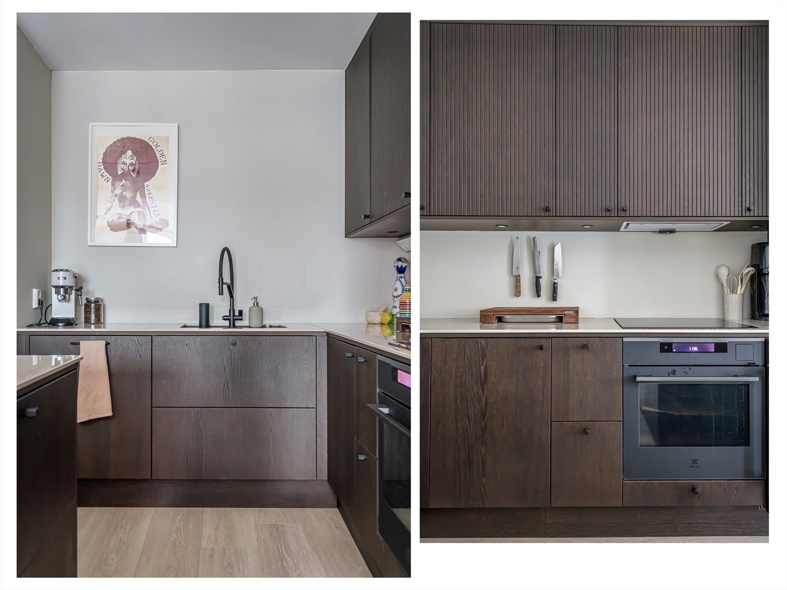 Påkostet kjøkken med smarte løsninger. Galleribilde