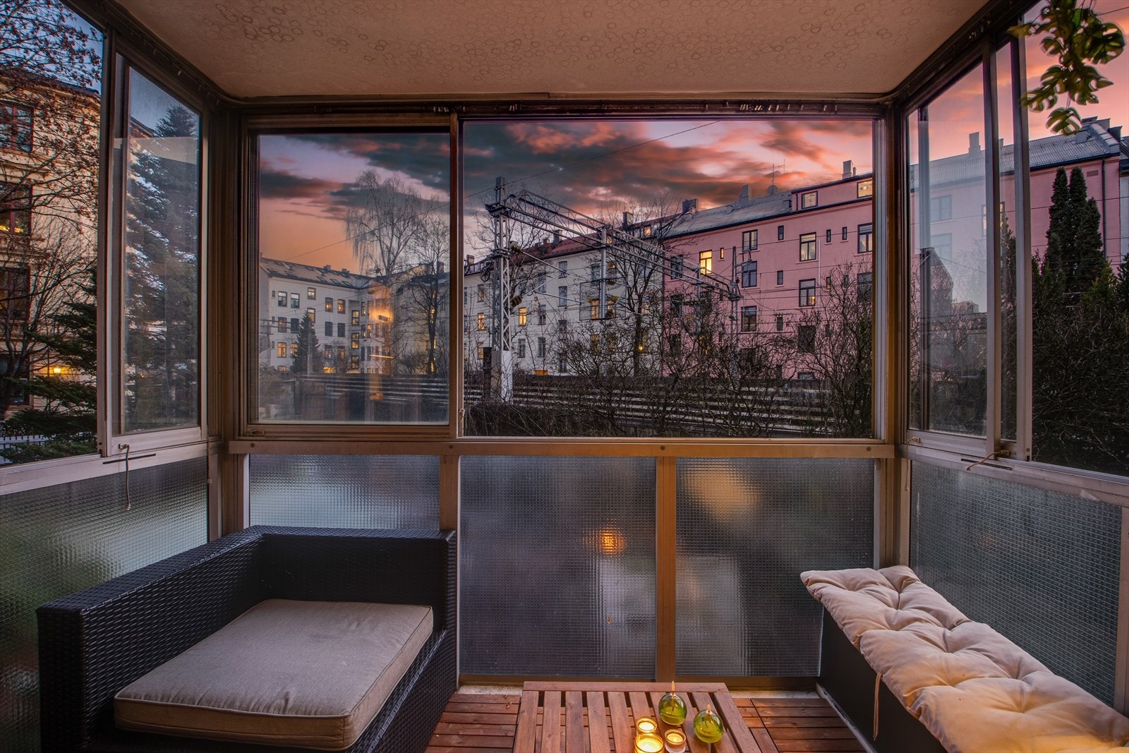 Det er god plass for sittegrupper og beplantning - her kan du nyte late sommerdager! Galleribilde