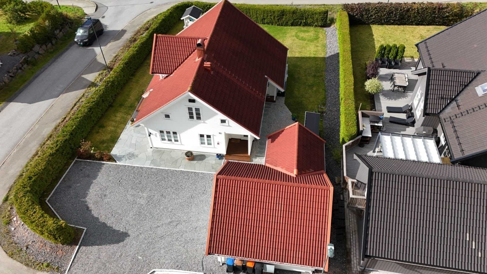 Dronebilde Galleribilde