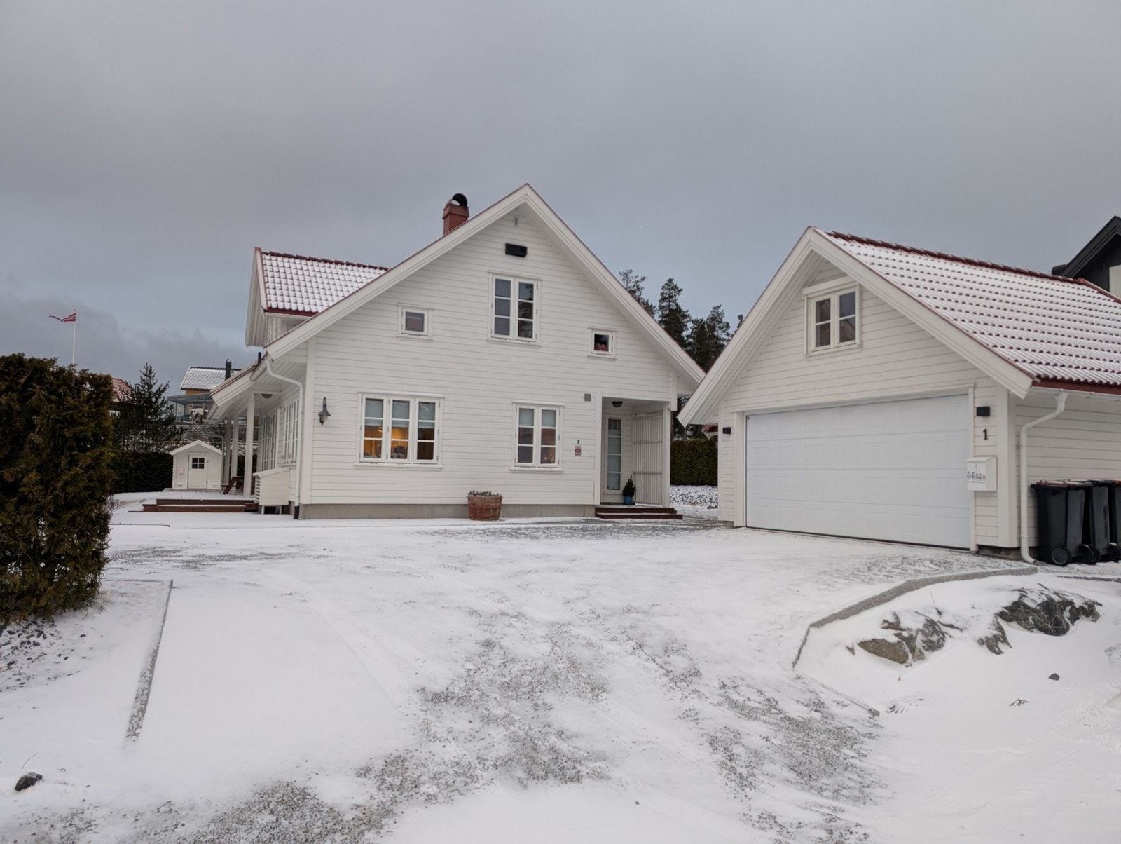 Vinterfasade Galleribilde