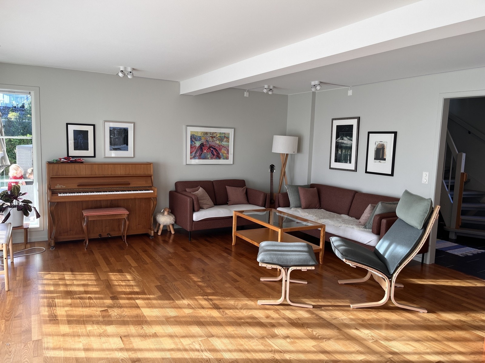 Romslig stue Galleribilde