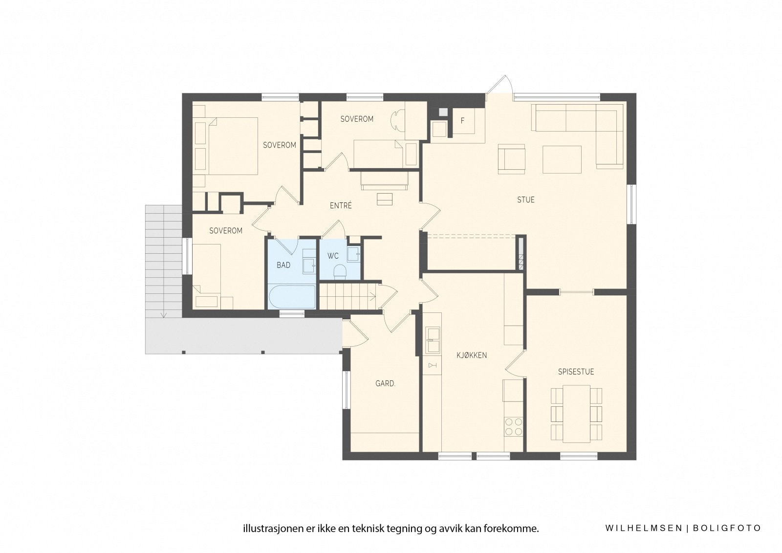 Hovedetasjen Galleribilde