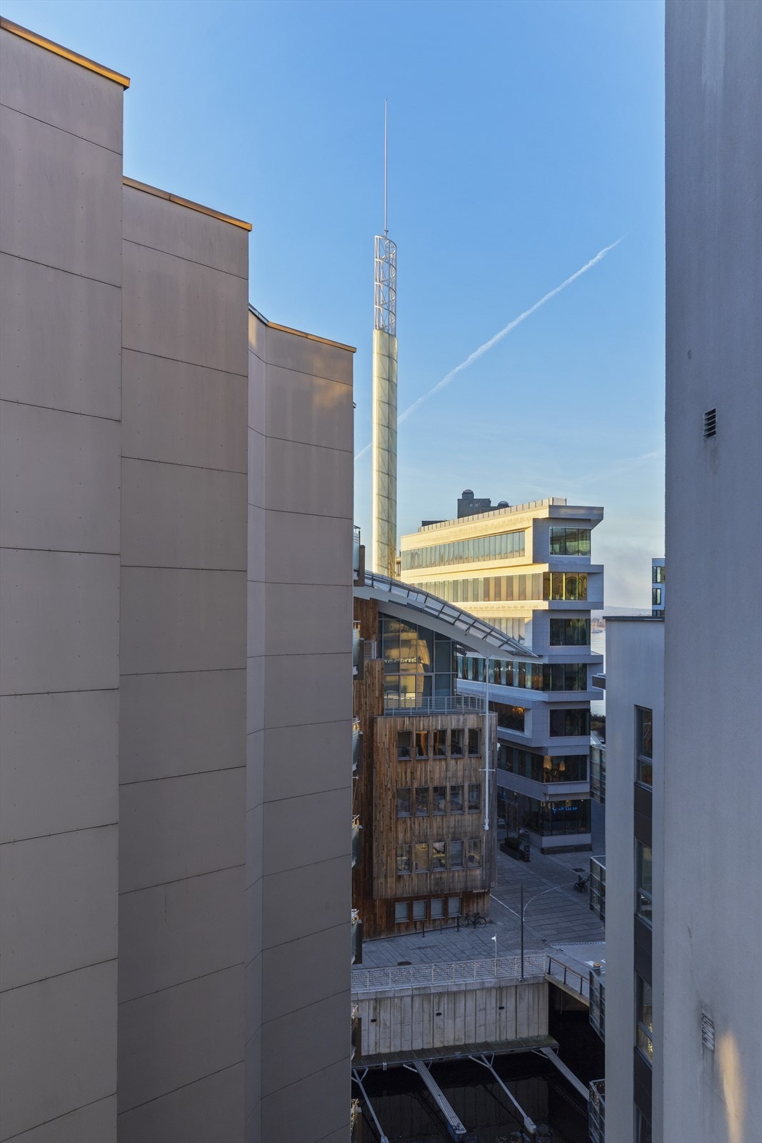 Fra soverommet er det utsikt mot kanalen. Galleribilde