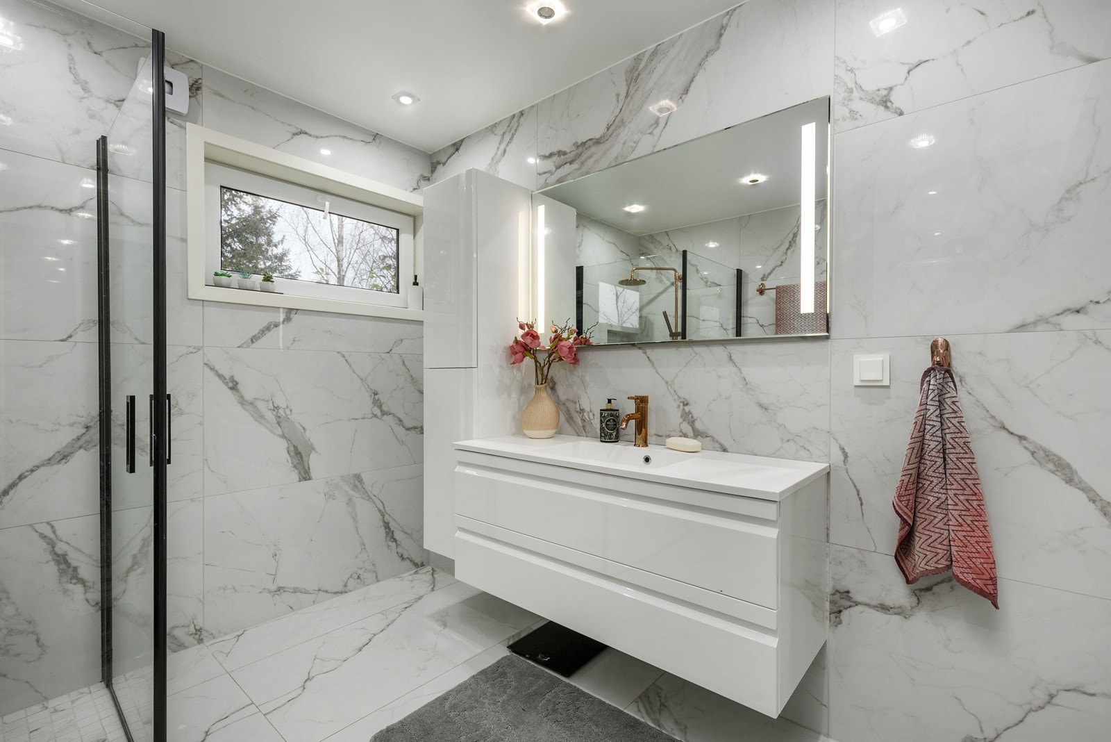 Badet er i følge eier pusset opp i 2021. Galleribilde