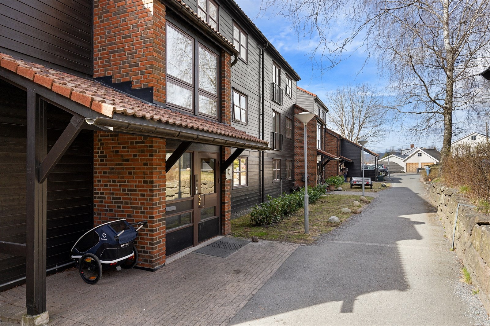 Fasadeinngang Galleribilde