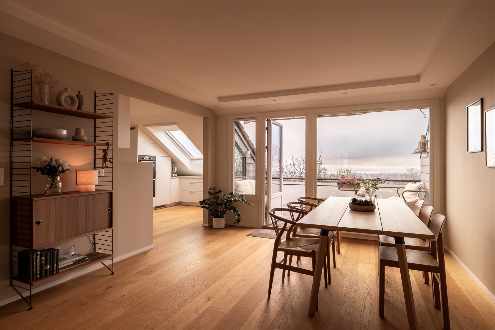 Kveldsstemning Galleribilde