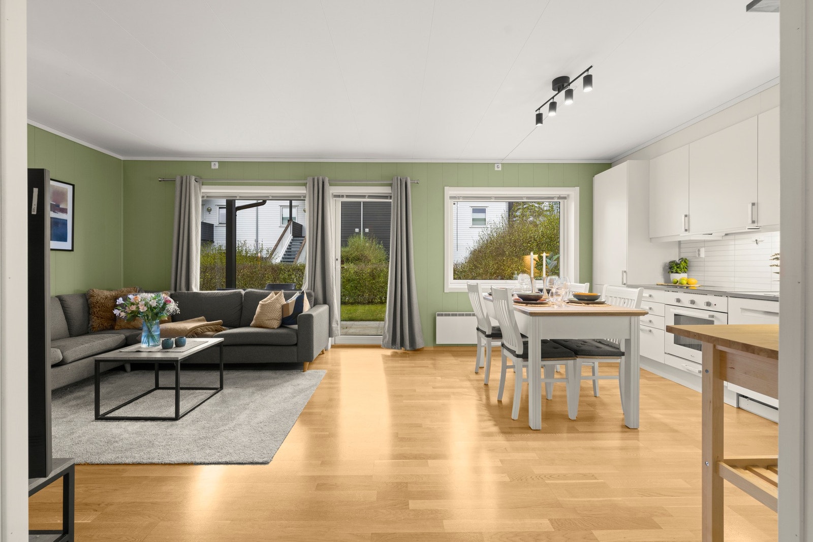 Åpent og luftig, men med definerte soner. Galleribilde