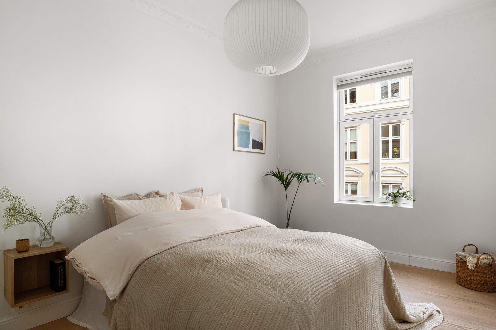 Soverommet, og leiligheten vender mot rolige omgivelser. Galleribilde