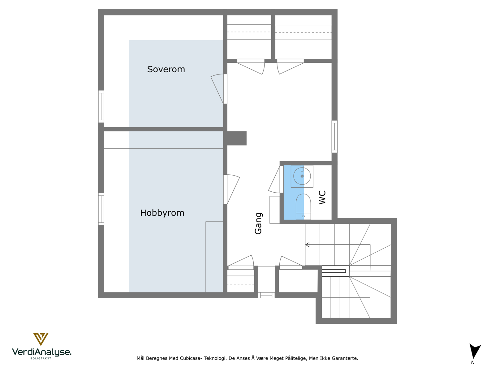 Planskisse loft Galleribilde
