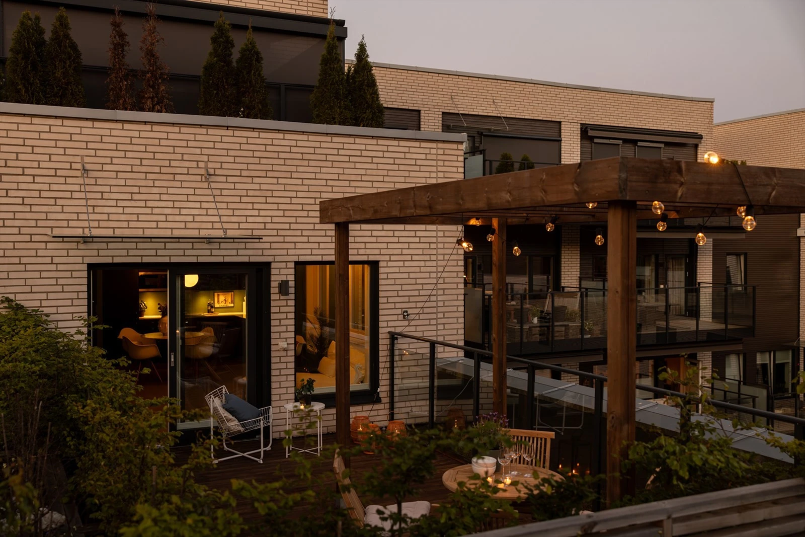 Takhagen er på hele 23 kvm. Galleribilde