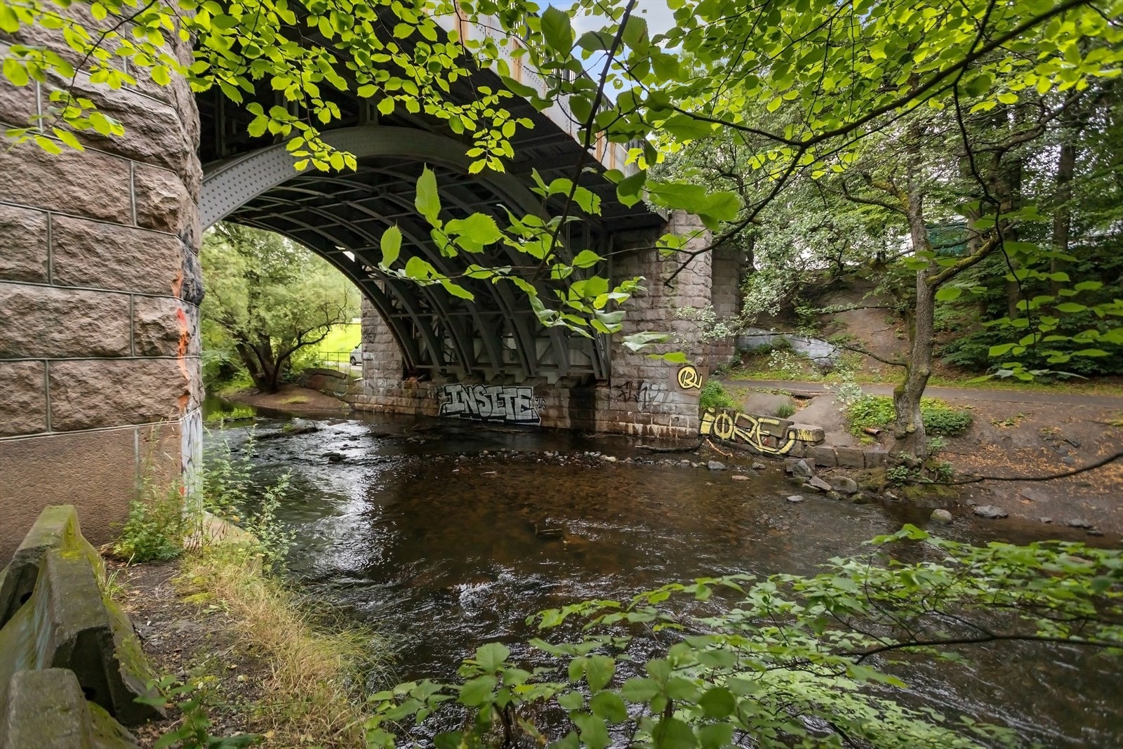 Kort vei til flotte turmuligheter langs Akerselva. Galleribilde