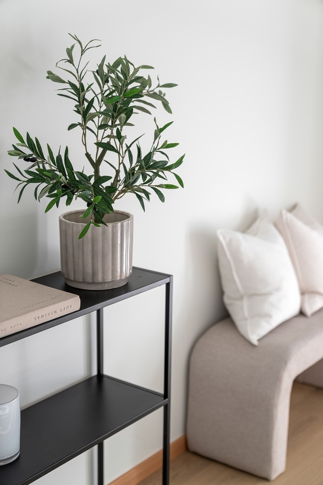 Detaljbilde, soverom. Galleribilde