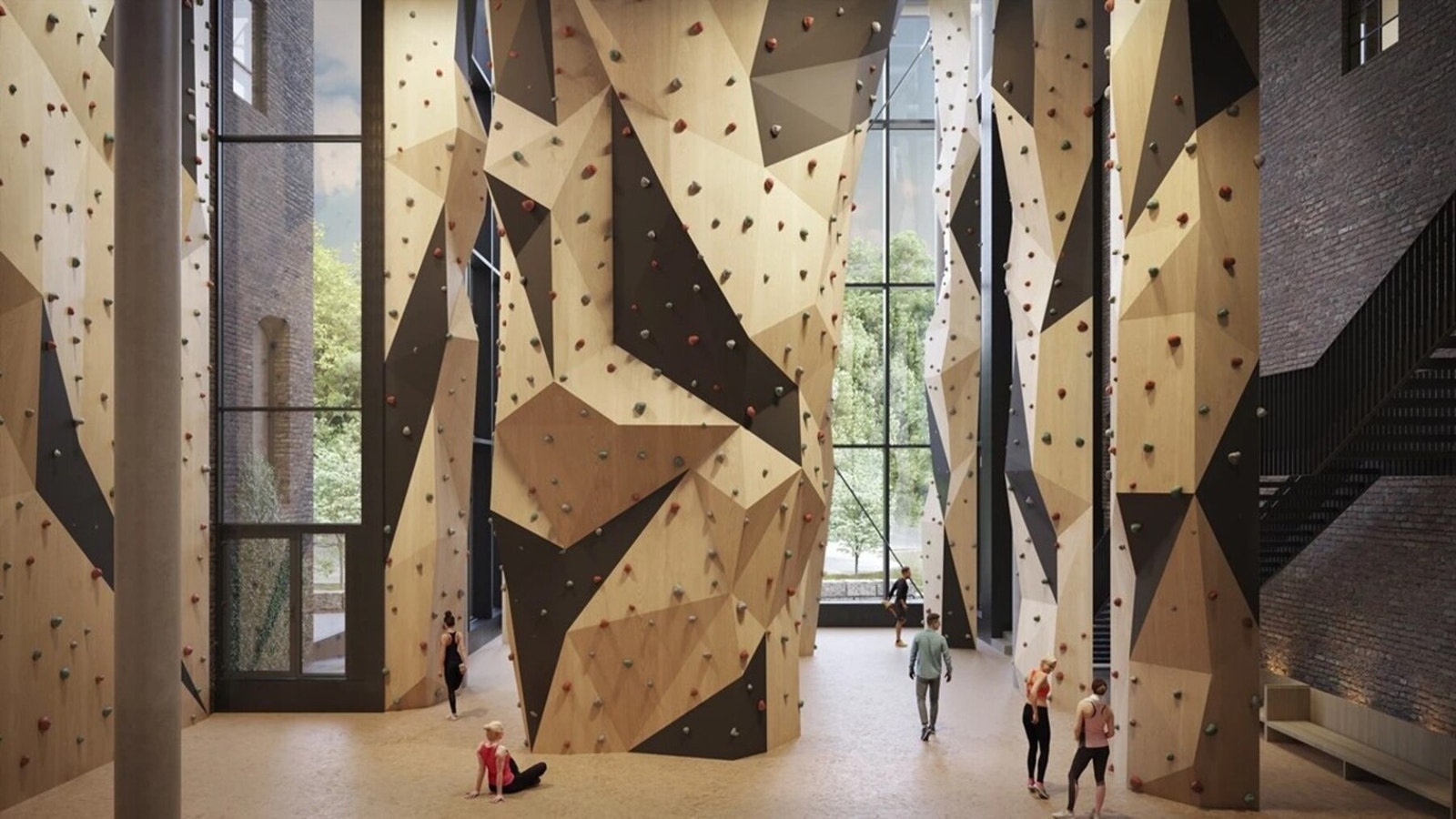 10 minutters gange til nytt klatresenter Galleribilde