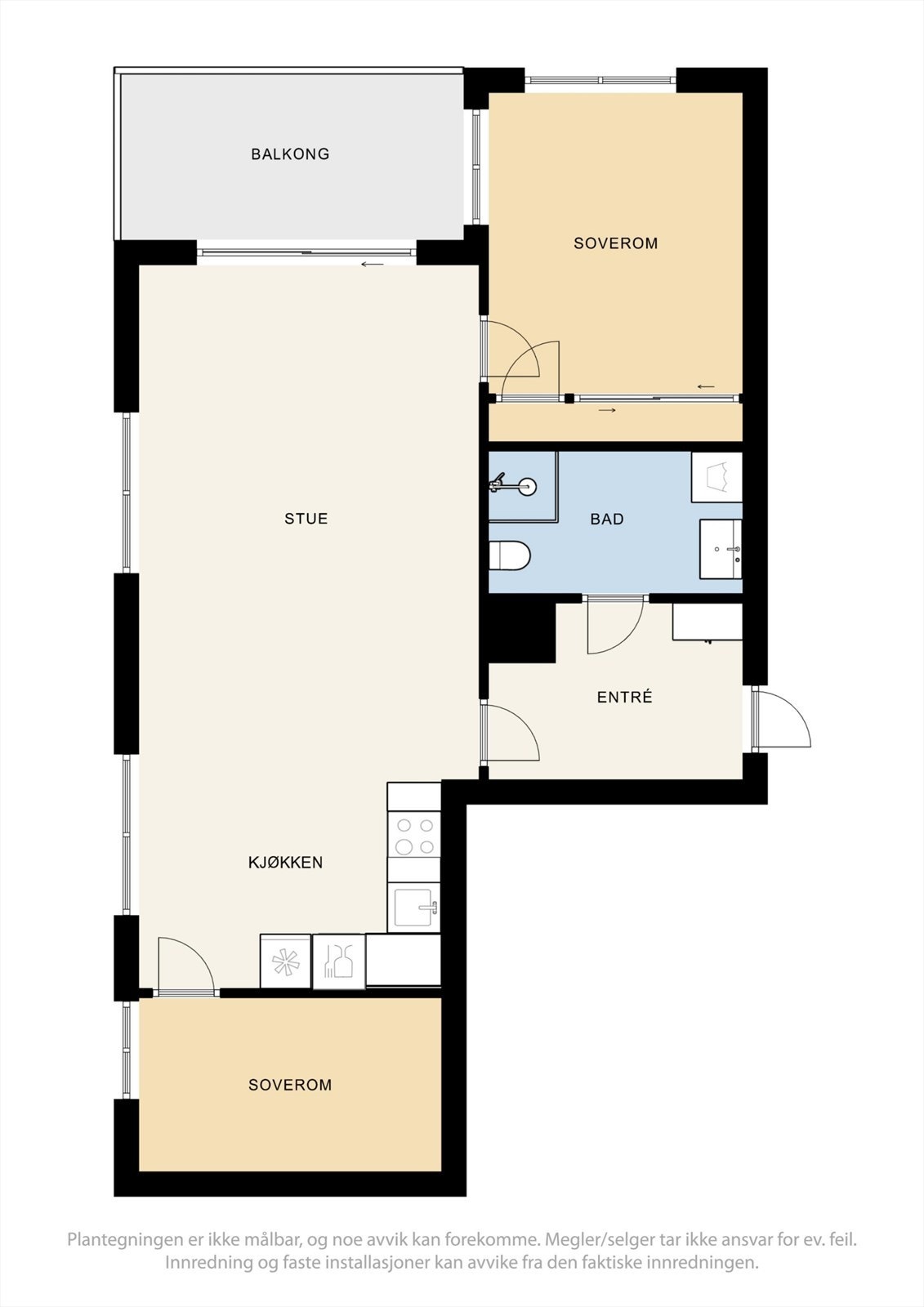 Plantegning. Galleribilde